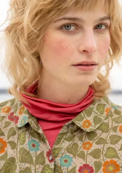 Gudrun Sjödén Vävd klänning "Borealis" i ekologisk bomull