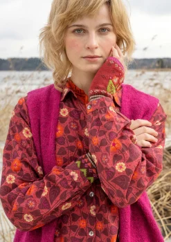 Gudrun Sjödén Vävd klänning "Borealis" i ekologisk bomull