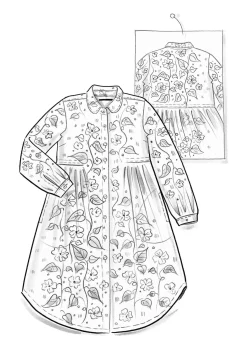 Gudrun Sjödén Vävd klänning