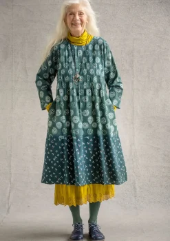 Gudrun Sjödén Vävd klänning "Clay" i ekologisk bomull