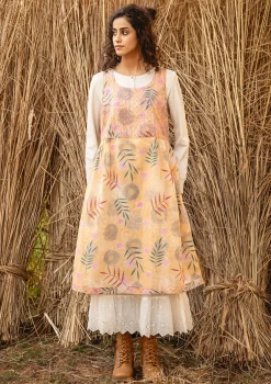 Gudrun Sjödén Vävd klänning "Embla" i ekologisk bomull