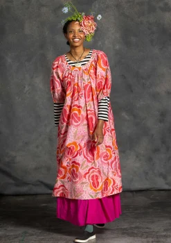 Gudrun Sjödén Vävd klänning "Great Rose" i ekologisk bomull/siden