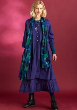 Gudrun Sjödén Vävd klänning ”Hedda” i ekologisk bomull