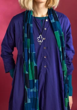 Gudrun Sjödén Vävd klänning ”Hedda” i ekologisk bomull