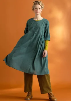 Gudrun Sjödén Vävd klänning ”Hedda” i ekologisk bomull