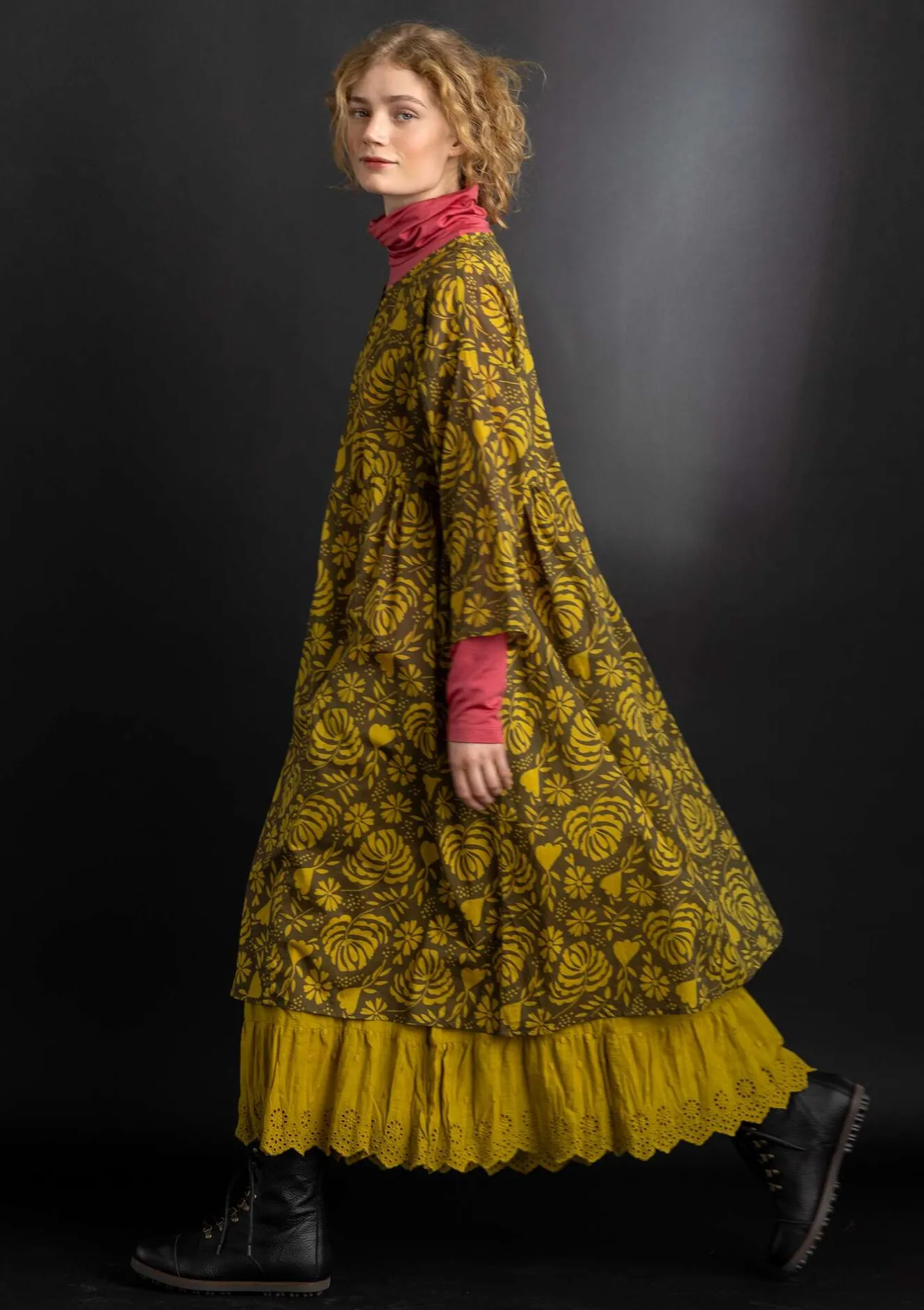 Gudrun Sjödén Vävd klänning ”Hedda” i ekologisk bomull