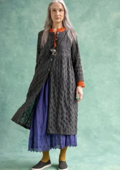 Gudrun Sjödén Vävd klänning "Helga" i ekologisk bomull