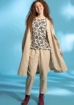 Gudrun Sjödén Vävd klänning i ekologisk bomull/lin