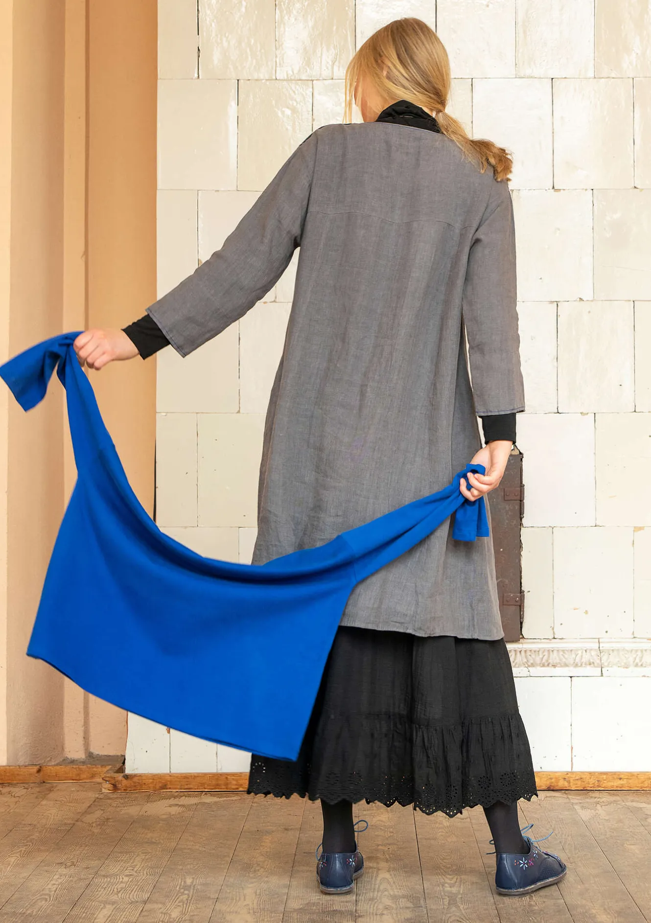 Gudrun Sjödén Vävd klänning i lin