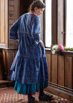 Gudrun Sjödén Vävd klänning "Kamelia" i ekologisk bomull/siden