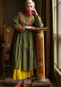 Gudrun Sjödén Vävd klänning "Åland" i ekologisk bomull