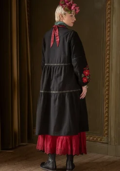 Gudrun Sjödén Vävd klänning "Åland" i ekologisk bomull