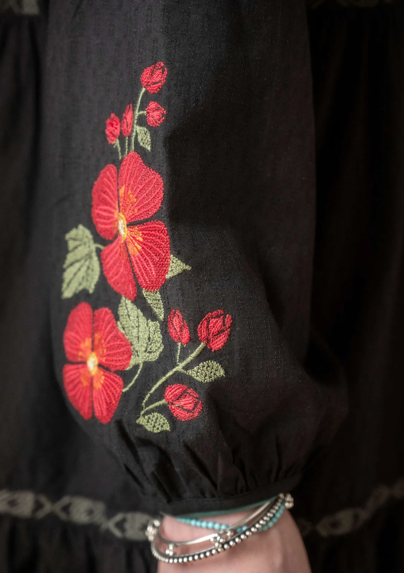 Gudrun Sjödén Vävd klänning "Åland" i ekologisk bomull