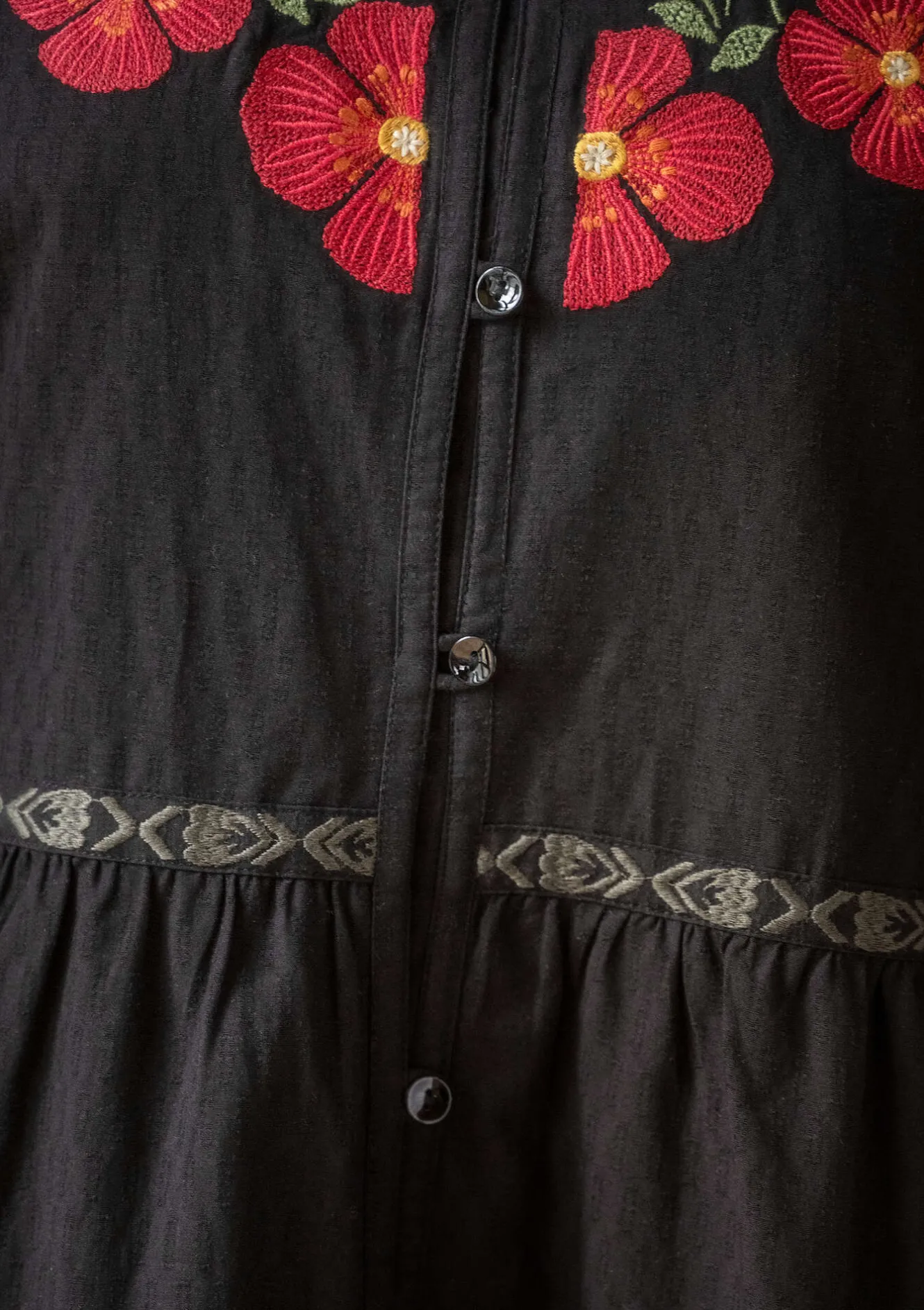 Gudrun Sjödén Vävd klänning "Åland" i ekologisk bomull