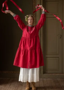 Gudrun Sjödén Vävd klänning "Åland" i ekologisk bomull