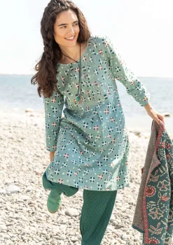 Gudrun Sjödén Vävd klänning "Neela" i ekologisk bomull