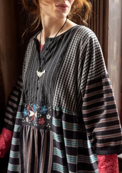 Gudrun Sjödén Vävd klänning "Sofia" i ekologisk bomull