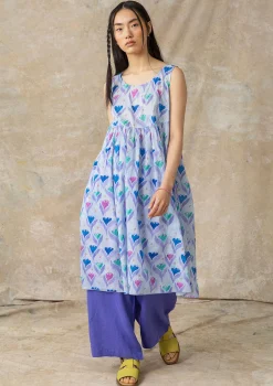 Gudrun Sjödén Vävd klänning "Öst" i ekologisk bomull