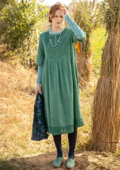 Gudrun Sjödén Vävd klänning "Strandfynd" i ekologisk bomull