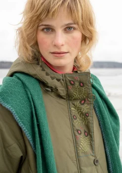 Gudrun Sjödén Vävd kviltad kappa