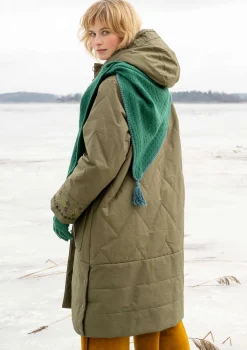 Gudrun Sjödén Vävd kviltad kappa