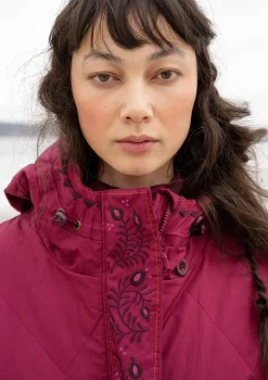 Gudrun Sjödén Vävd kviltad kappa