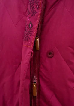 Gudrun Sjödén Vävd kviltad kappa