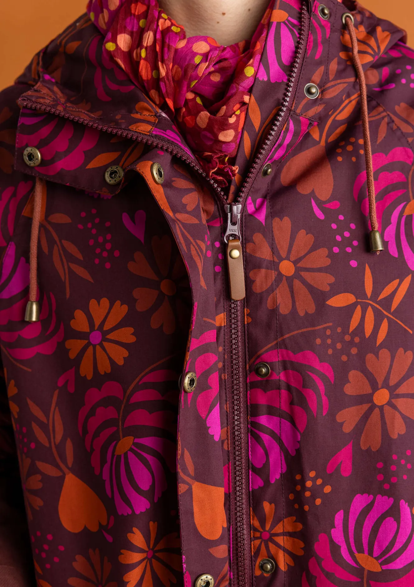 Gudrun Sjödén Vävd regnjacka ”Hedda” i ekologisk bomull