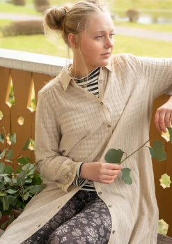 Gudrun Sjödén Vävd skjortklänning 