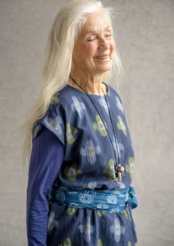 Gudrun Sjödén Vävd tunika "Harda" i bomull