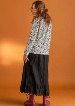 Gudrun Sjödén Vävd underkjol i ekologisk bomull