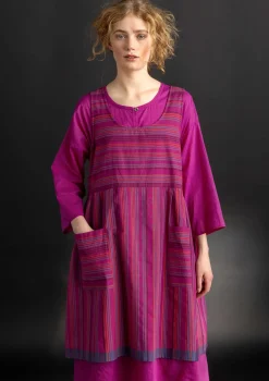 Gudrun Sjödén Vävd västklänning ”Ava” i ekologisk bomull