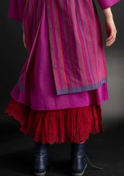 Gudrun Sjödén Vävd västklänning ”Ava” i ekologisk bomull